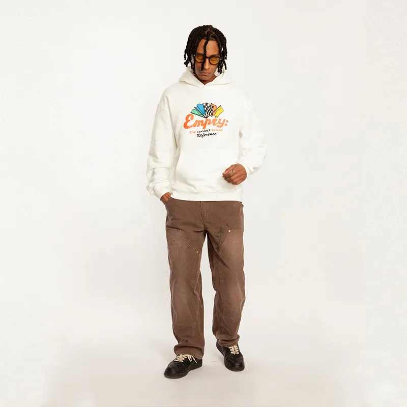 EMPTY REFERENCE Sweatshirts Unisex White-4