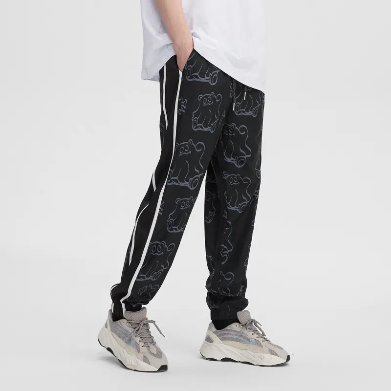 GUKUUL Jogger Casual Pants Unisex Black-7