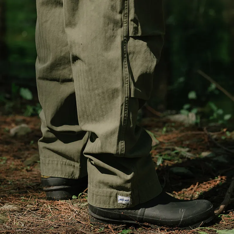 TEKABLU Casual Pants Men's Army Green-5