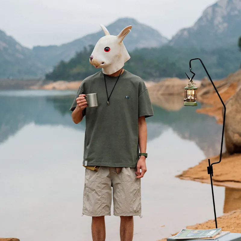 Rabbit House Summer T Shirt Men's-6