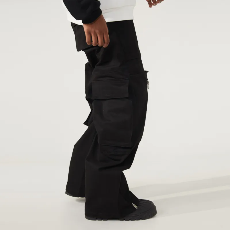 R69 Wide Leg Moderate Casual Pants Unisex-8