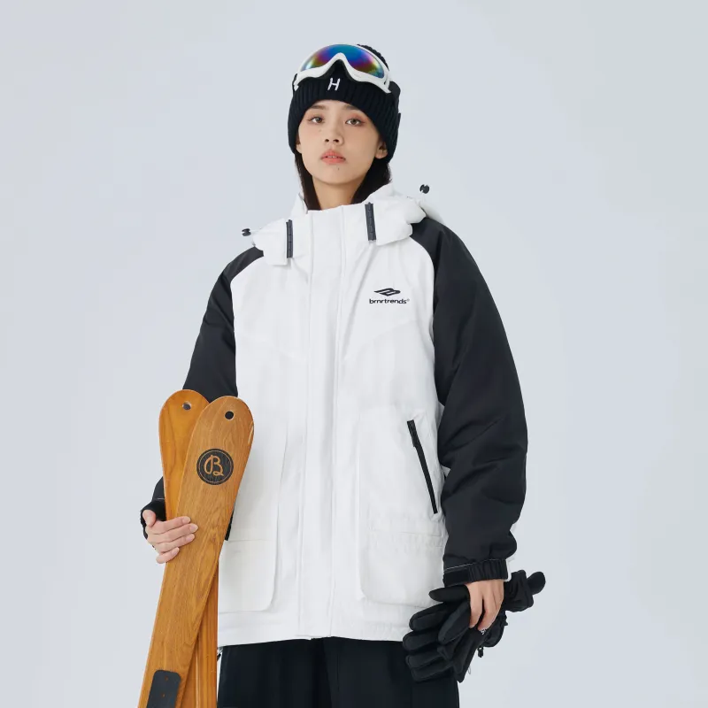 BRNR Down Jacket Autumn And Winter Models Unisex-3
