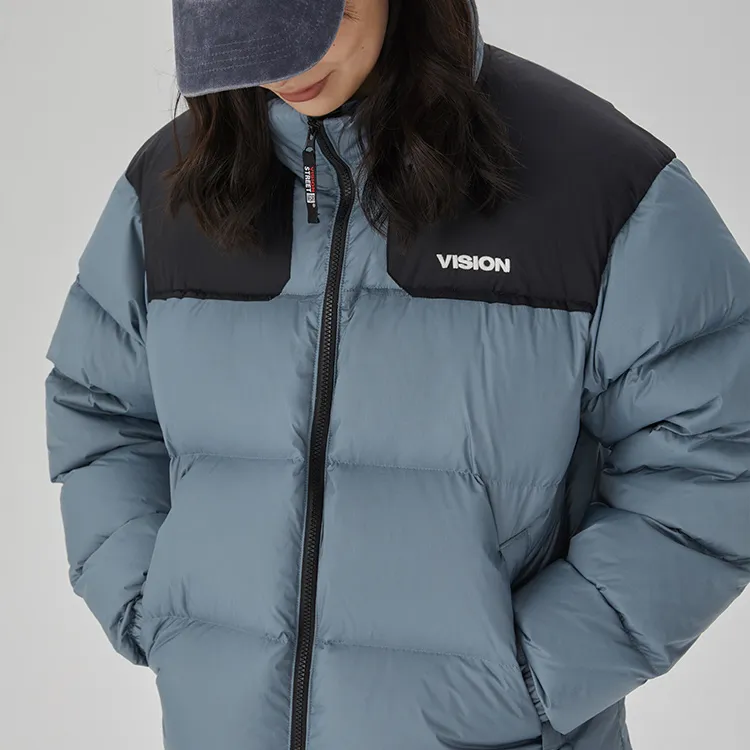 Vision Street Wear FW22 Down Jacket Unisex Uniform Blue-5