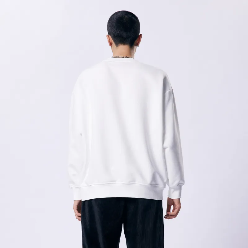 MINEPAIR x Pepsi/ Moderate Crew Neck Loose Fit Regular Sweatshirt Unisex-5