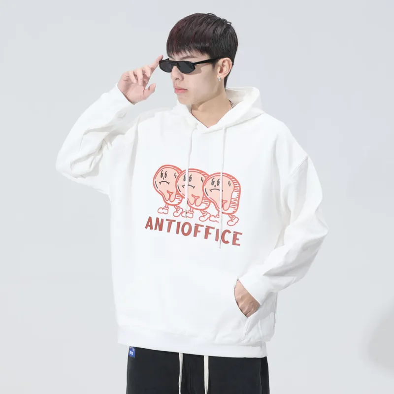 Antioffice Sweatshirts Men White-6
