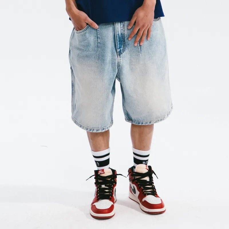 BURNIN Denim Shorts Unisex-3