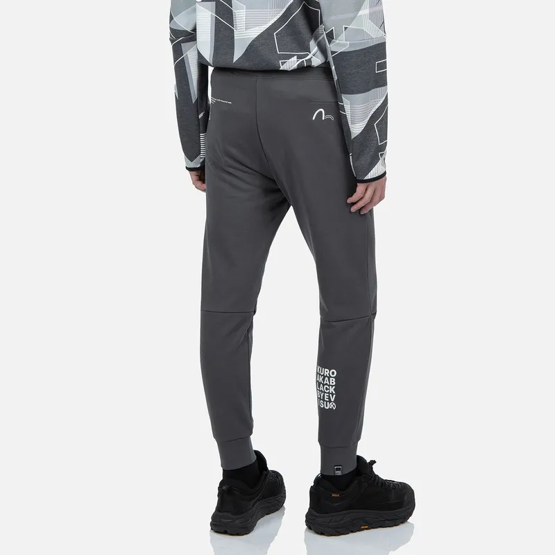 EVISU Casual Pants Men's Lime Gray-7
