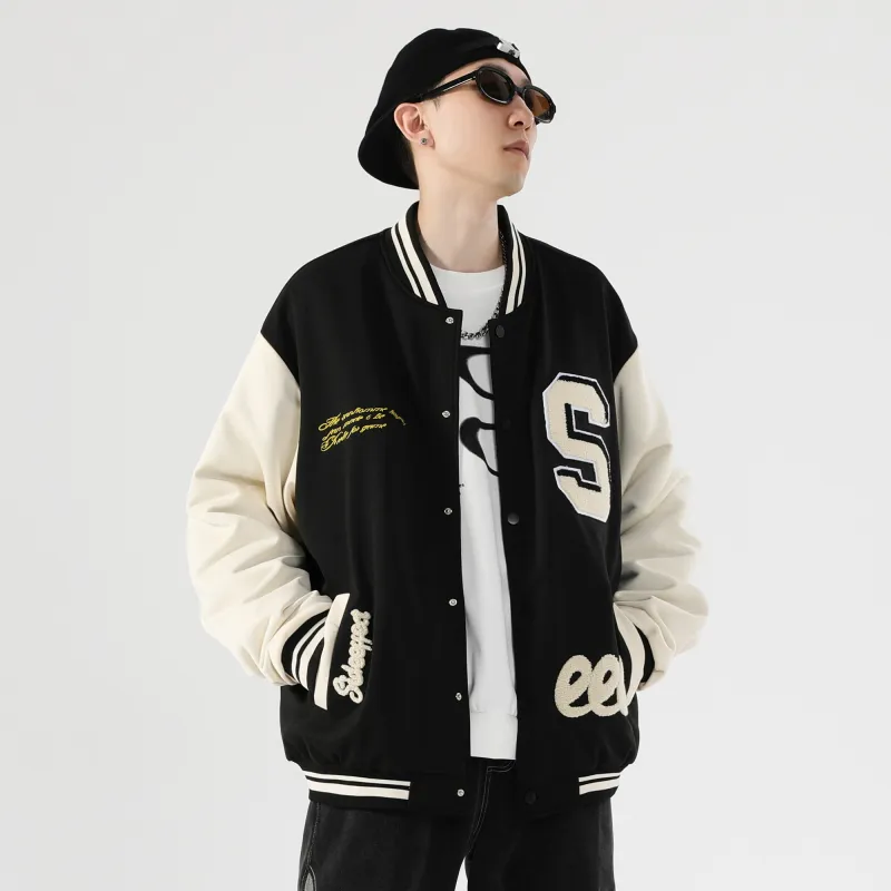 SIDEEFFECT Baseball Jacket Coat Unisex-3