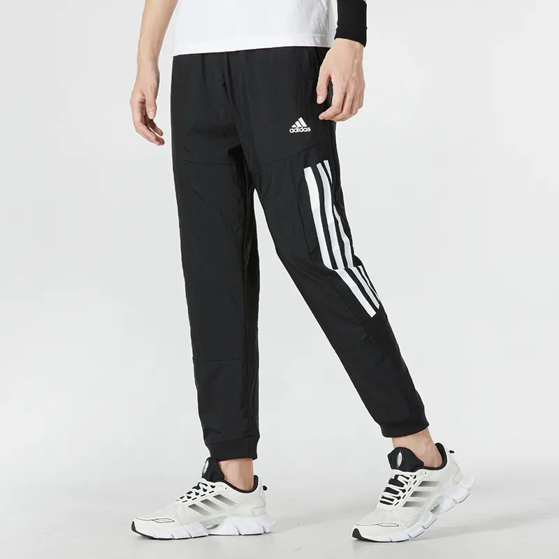 Adidas Knitted Sweatpants Men's Black-2