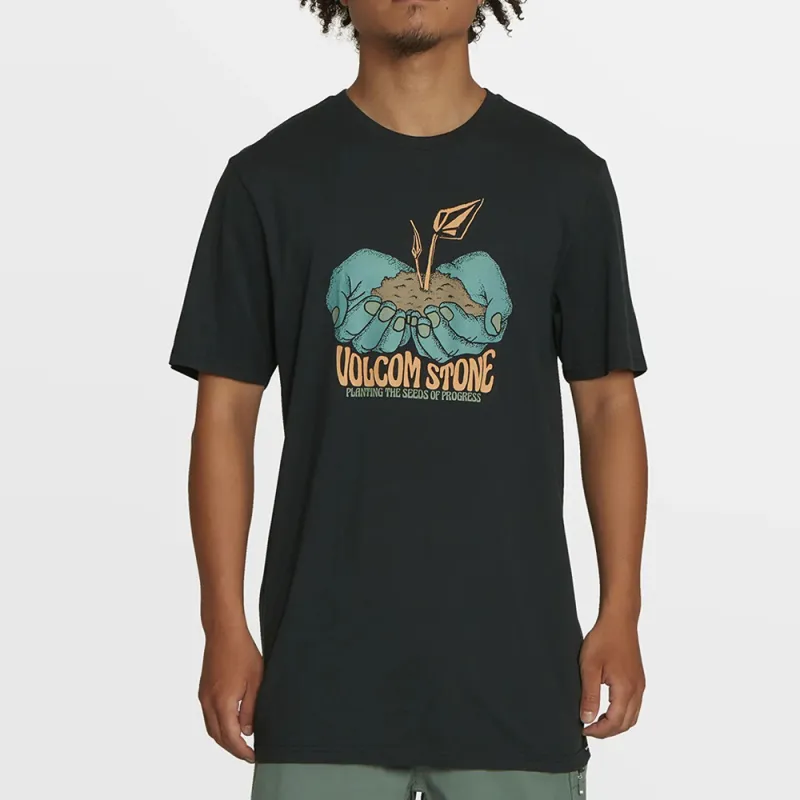 VOLCOM Drop Shoulder Sleeve T-Shirt Unisex-3