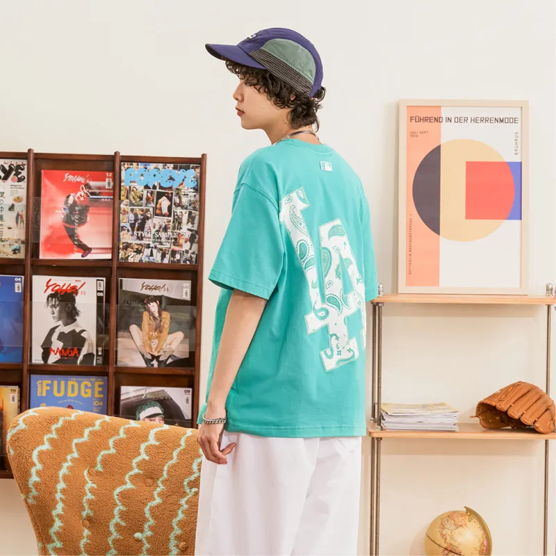 MLB Set-in Sleeve T-Shirt Unisex Mint-3