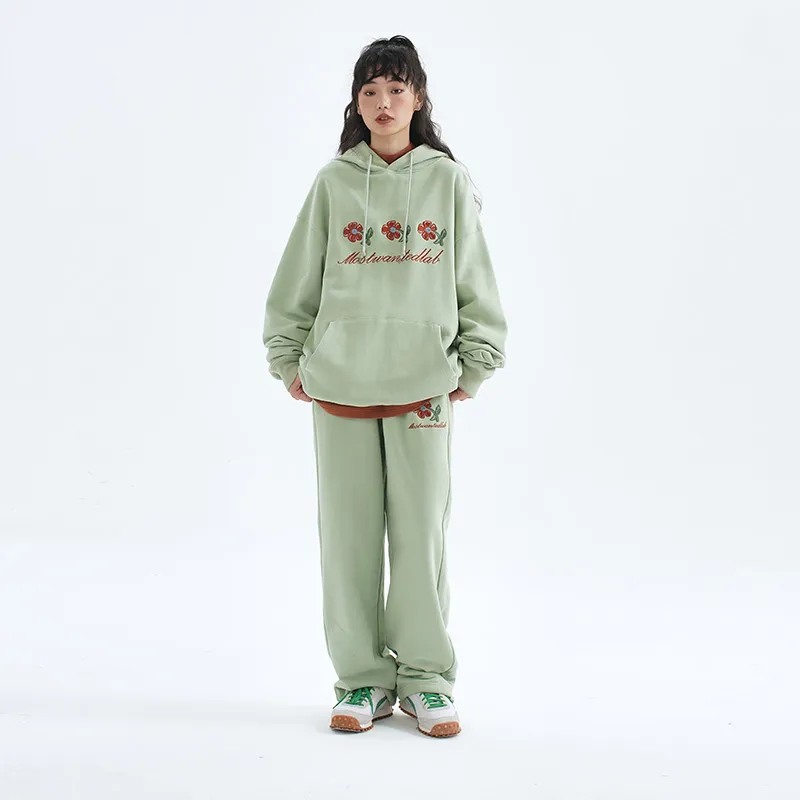 MostwantedLab Vintage Flower Knitted Sweatpants Unisex-8