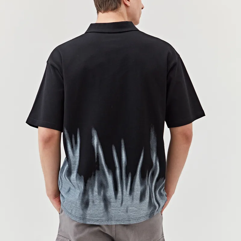 CAT Polo Shirts Unisex Black-3
