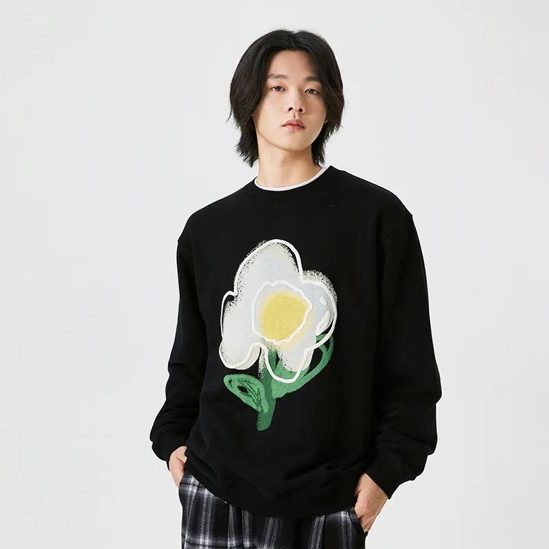 CONKLAB Crew Neck Loose Fit Regular Sweatshirt Unisex-6