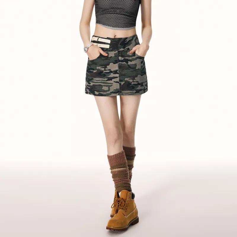 I'M ONE Casual Short Skirts Women's-2