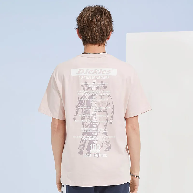Dickies T Shirts Unisex Dirty Pink-4