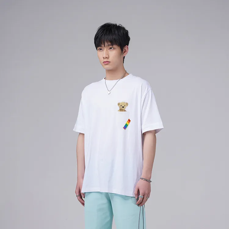 RICKYOUNG SS22 T-Shirt Unisex White-4