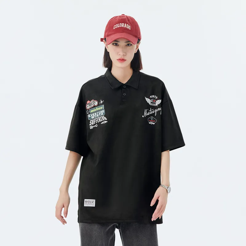 MISTEEZ Polo Shirts Unisex-3