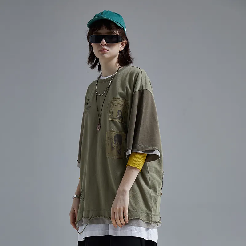 A SQUARE ROOT T Shirt Unisex Green-4