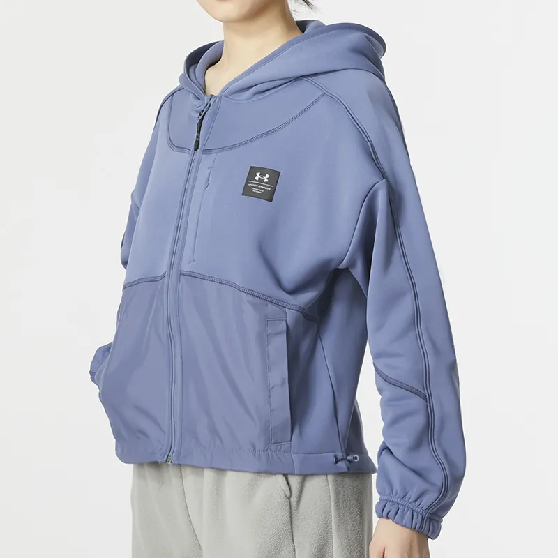 Under Armour RUSH Jacket Women's Purple-4