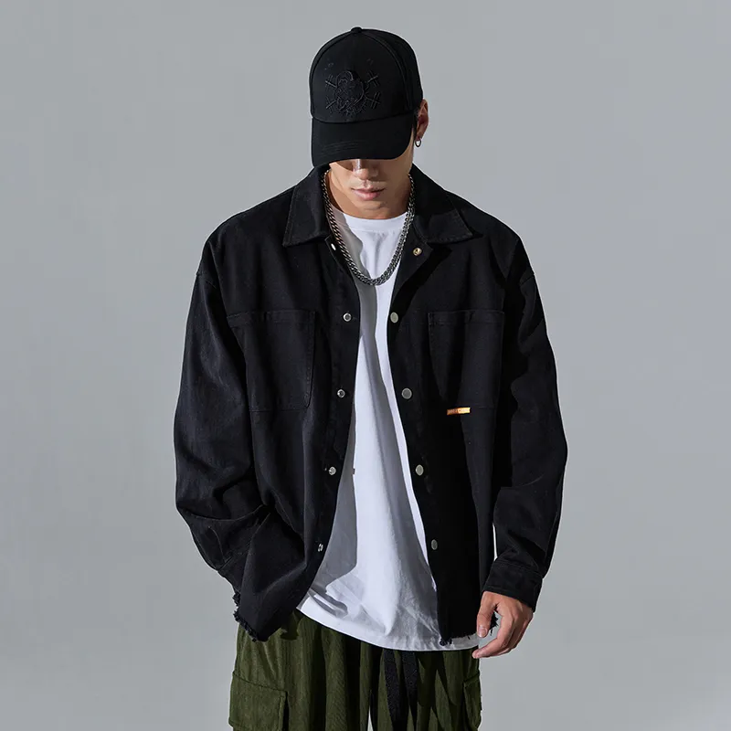 Muscle Dog Loose Fit Denim Jacket Unisex-3