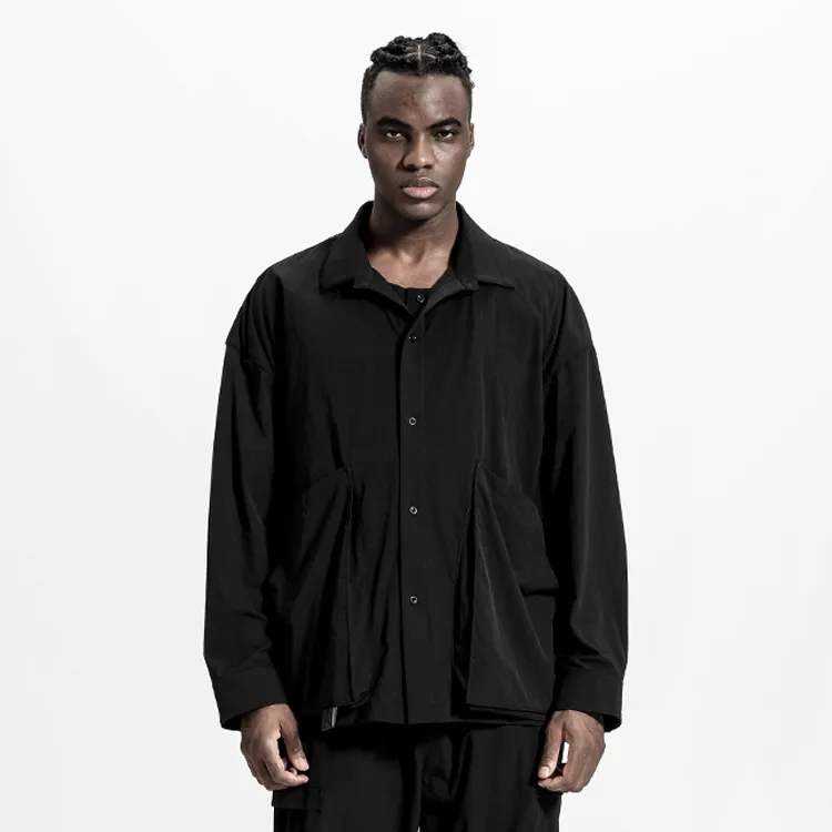 NORVINCY Western Cleanfit Minimalist Style Shirt Men's-2