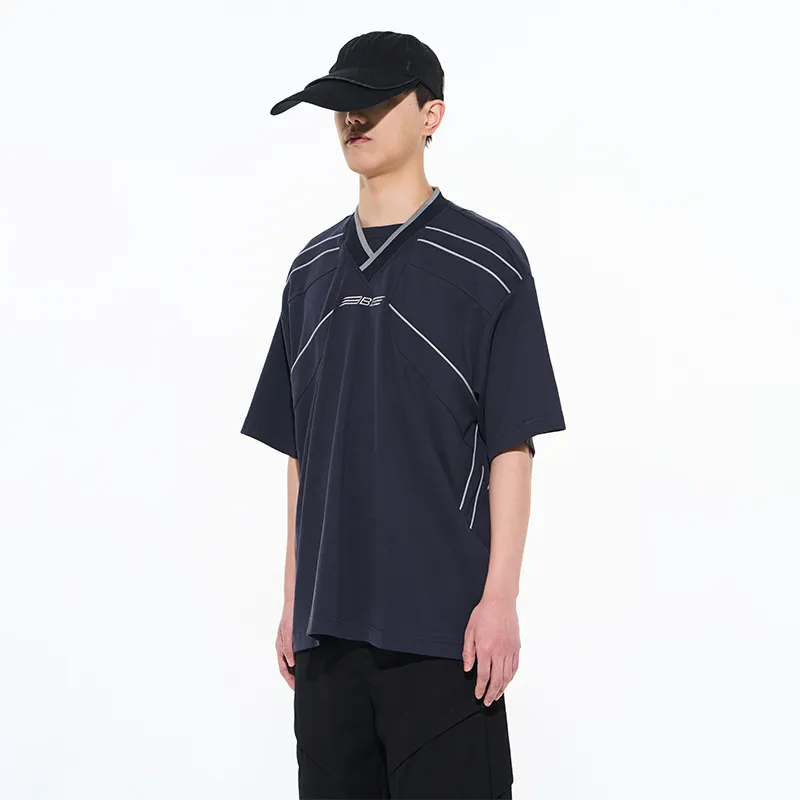 BLIND402 Polo Shirts Men Blue-4