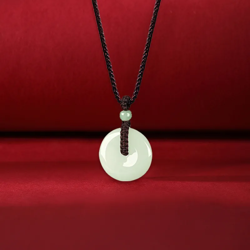 MOONS FAME Chalcedony Pendants Unisex-3