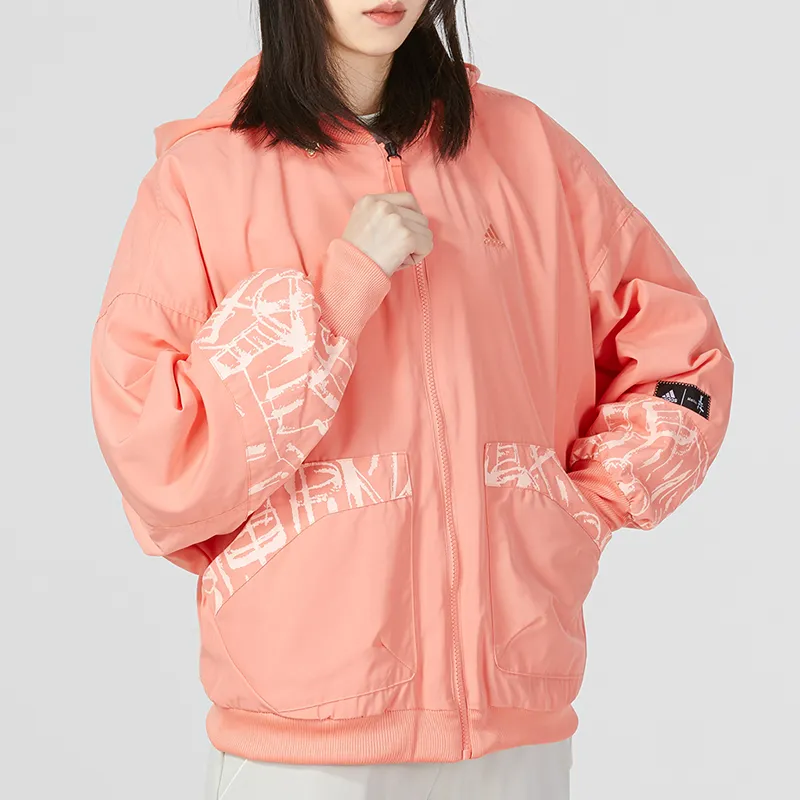 Adidas CNY Jackets Women's Pink-3