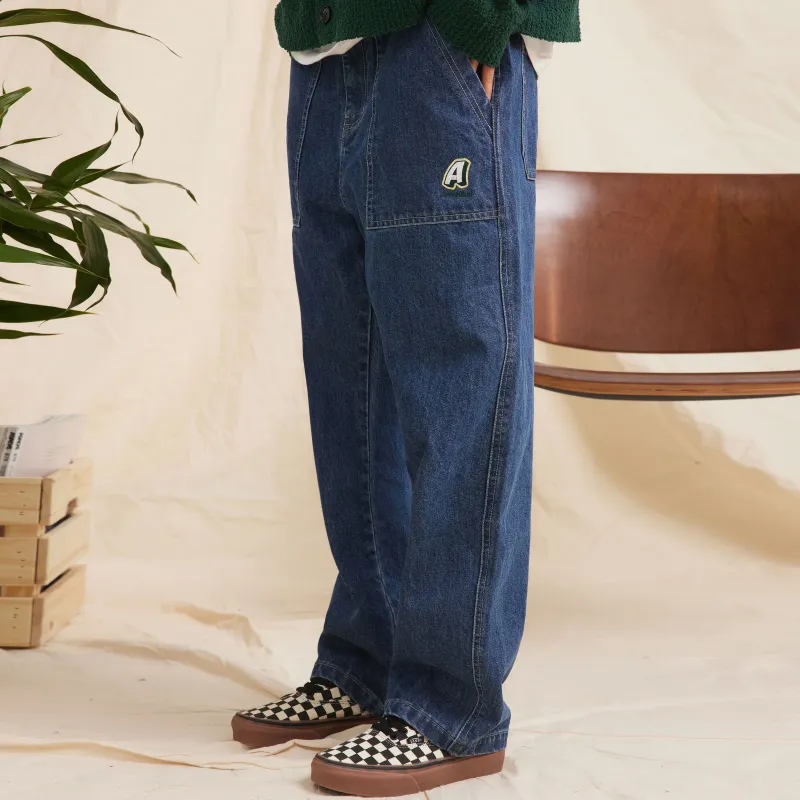 AMONSTER Cargo Pants Thin Jeans Unisex-5