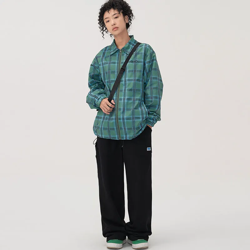F426 Loose Fit Jacket Unisex Green-2