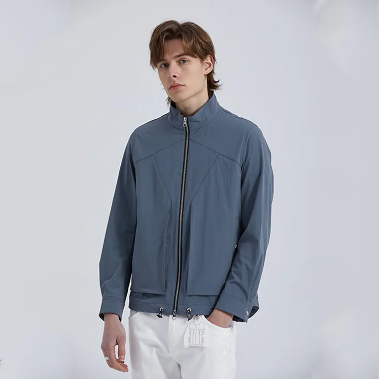 DAVID NAMAN SS22 Jacket Men's Blue-5
