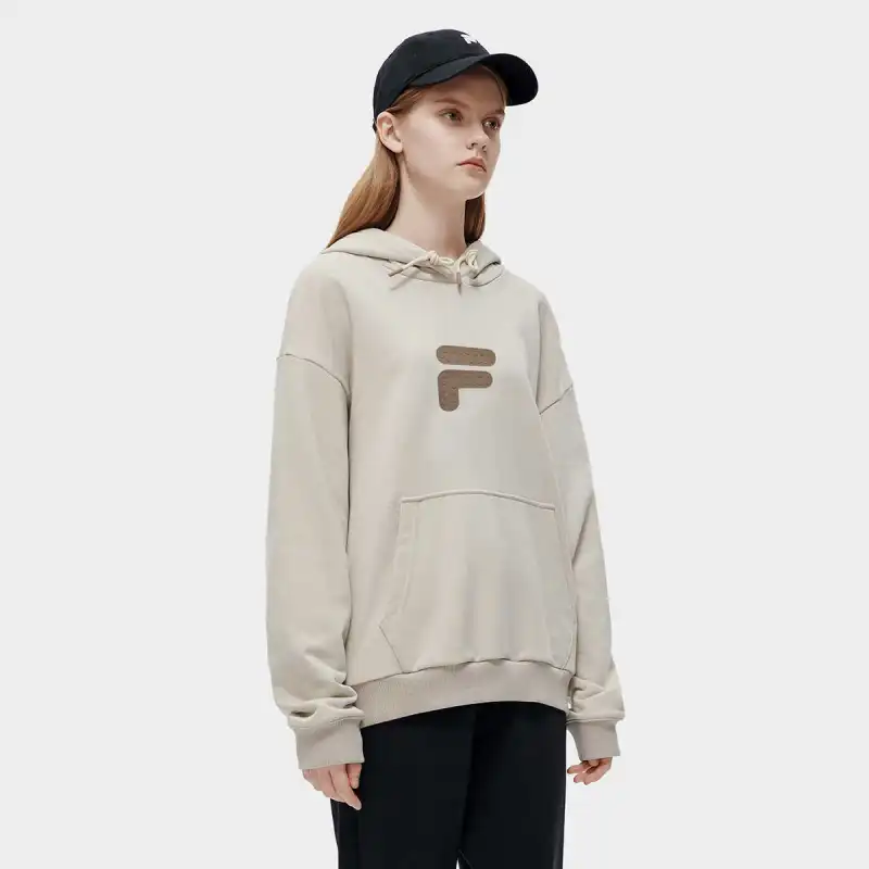 FILA FUSION Sweatshirt Unisex Skin Gray-2