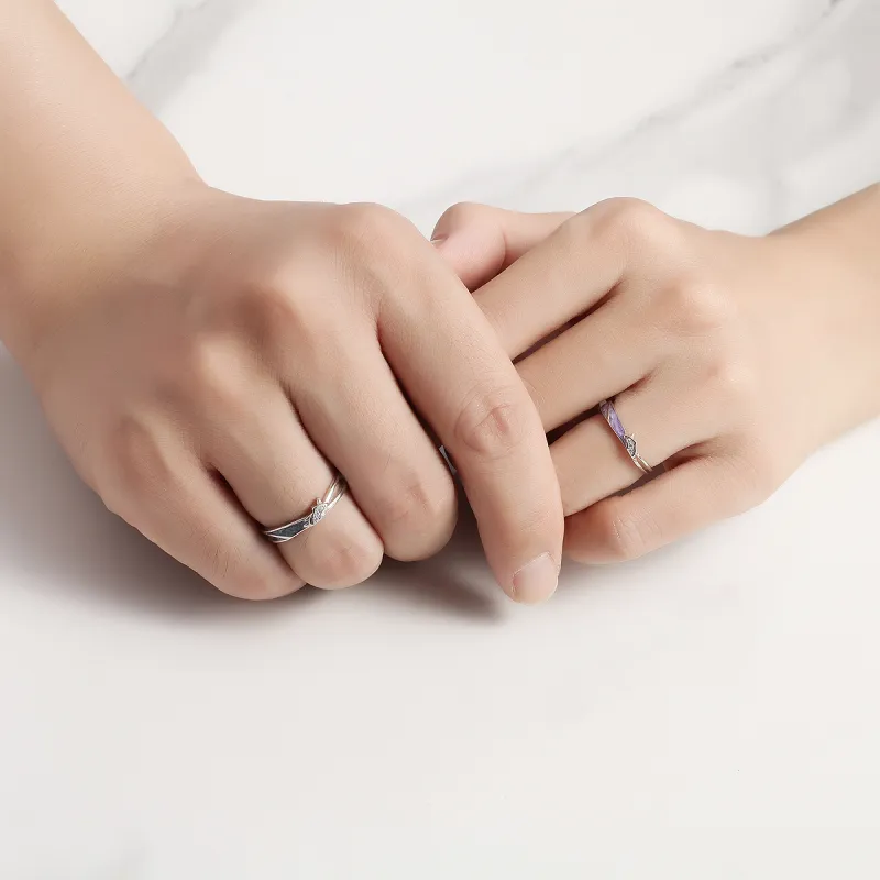 PIARA 925 Sterling Silver Rings Unisex-1