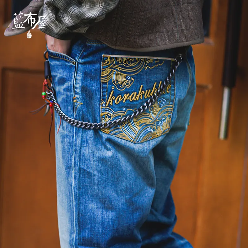 TEKABLU Jeans Men Blue-3
