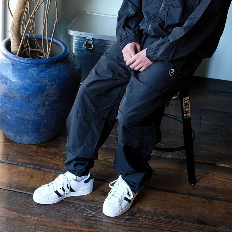 POLAR SKATE CO Knitted Sweatpants Men Black-4