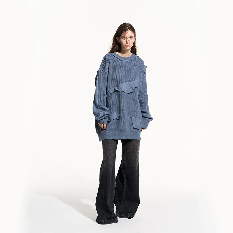 BLINDNOPLAN Loose Fit Sweater Unisex-3