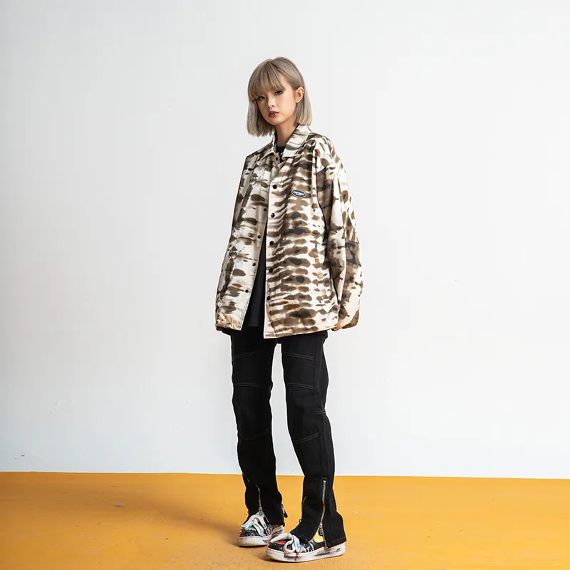 XINYINSU Jackets Coats Unisex Brown-5