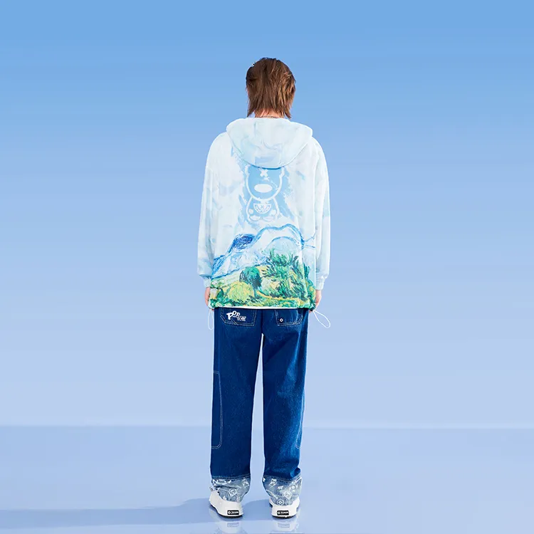 LAMLICKA Sun Protection Clothing Unisex Blue-3