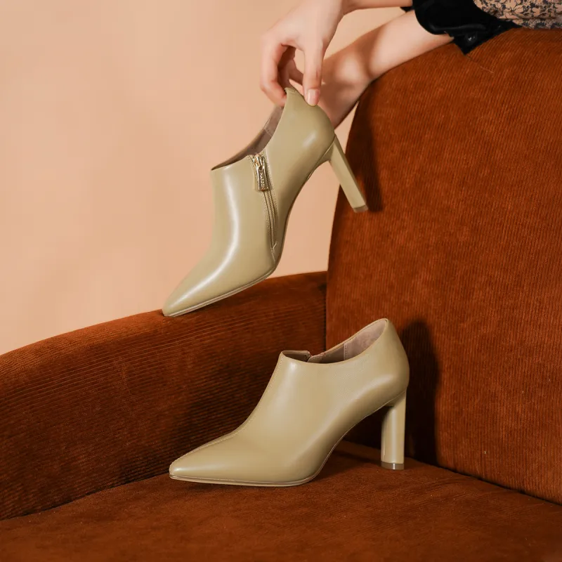 HARSON Slim Heel High Heels 8cm Women's-6