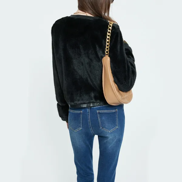 DKNY Jackets Women's Black-3