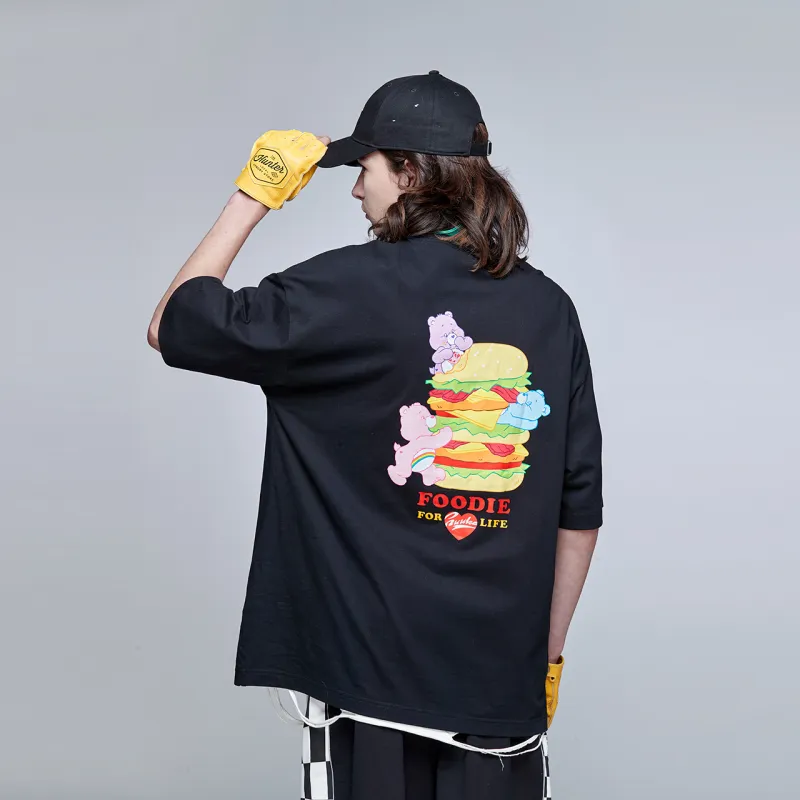 Carebears X Guuka T-Shirts Unisex Black-6