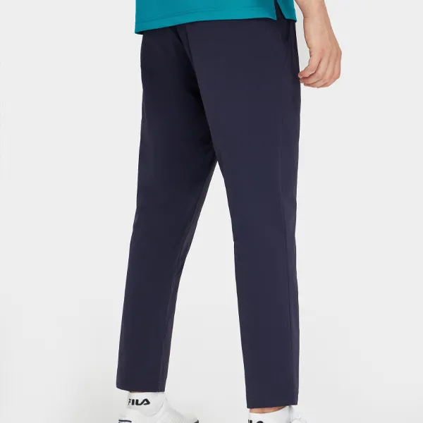 FILA Knitted Sweatpants Men RD Royal Blue-4
