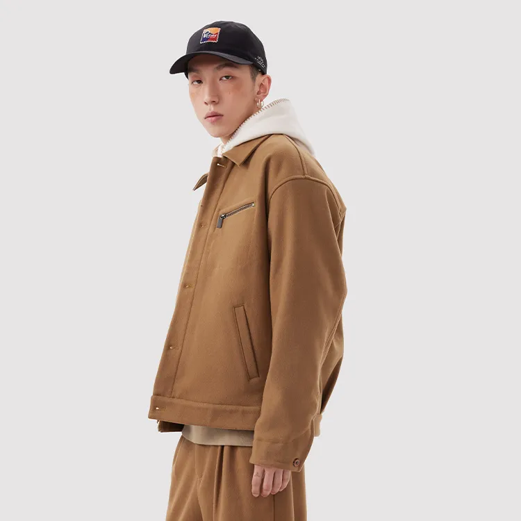 Penfield Loose Fit Workwear Jacket Unisex Khaki-3