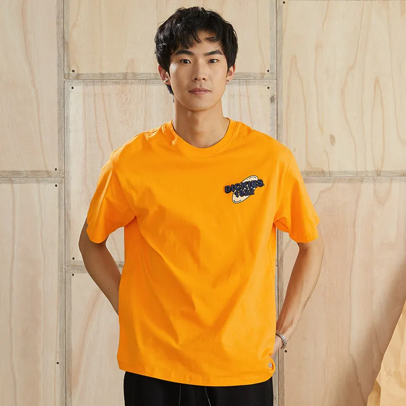 Dickies SS22 T-Shirt Unisex Orange Red-2