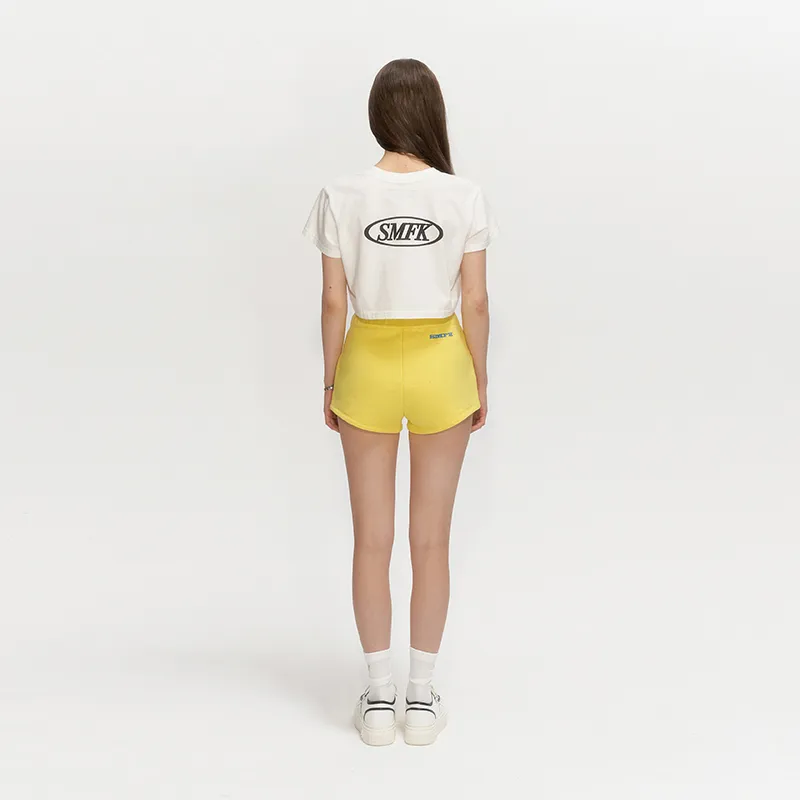 SMFK SS23 Casual Shorts Women's Lemon-2