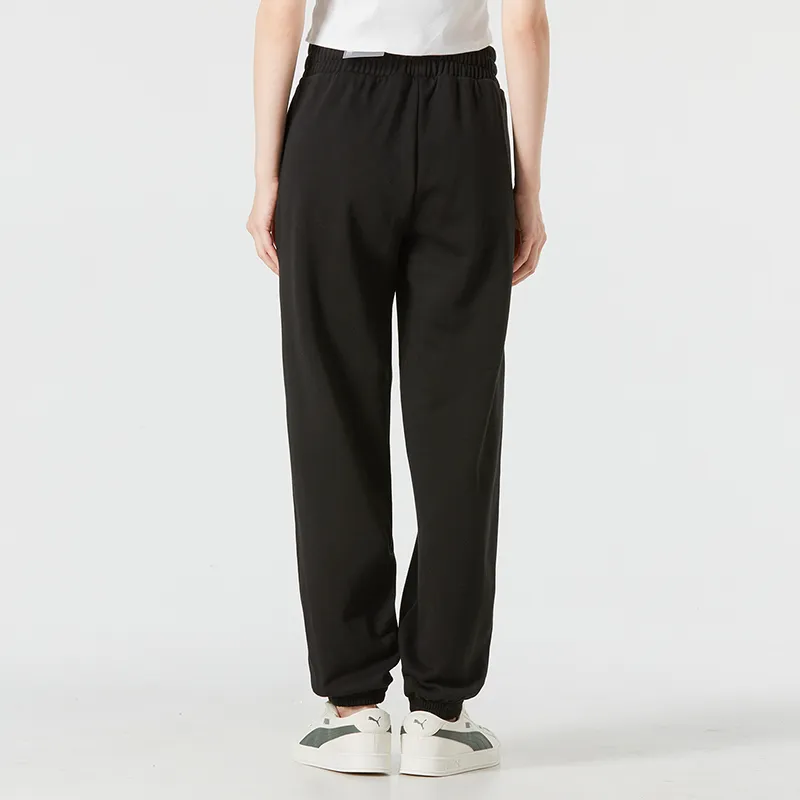 PUMA Knitted Sweatpants Women's Black-3