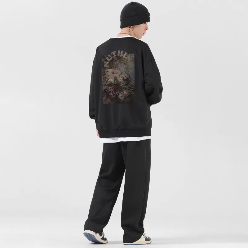 Nuthink Straight Clothing Sets Unisex-5