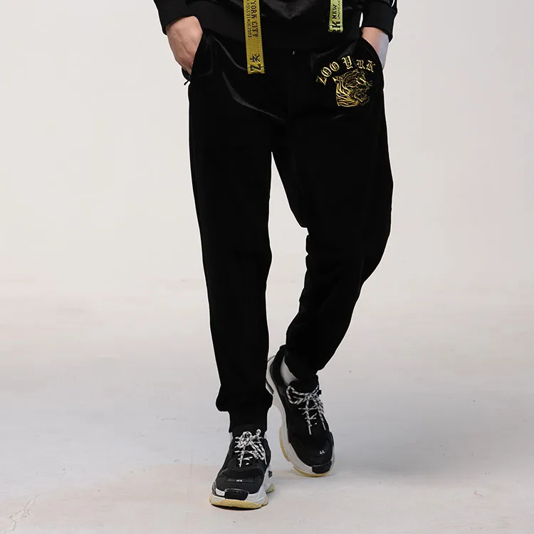 Zoo York Straight Casual Pants Fall Men's Black-2