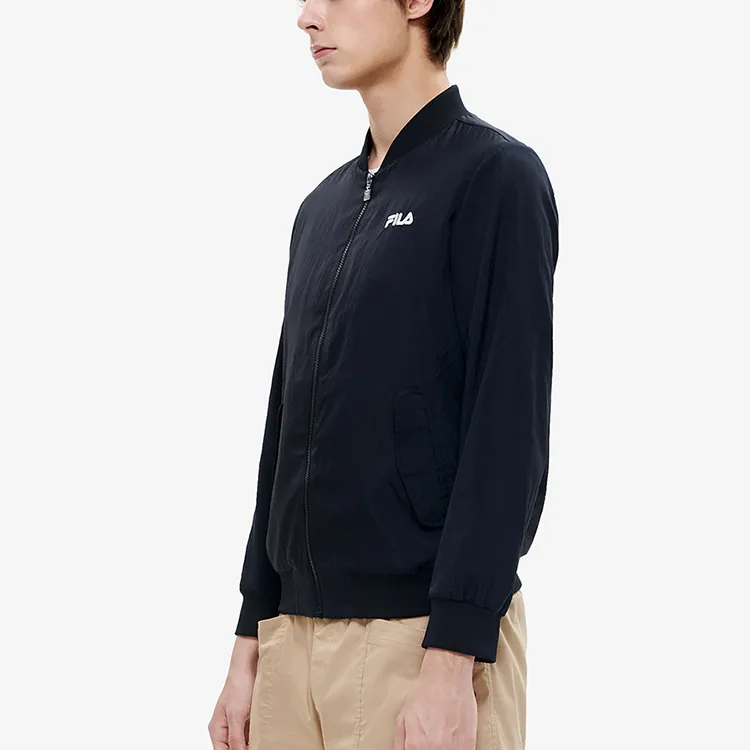 FILA Jackets Men Jet Black-5